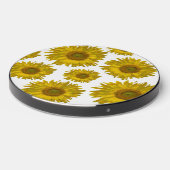 Yellow Scattered Sunflowers Wireless Charger (Front 2)