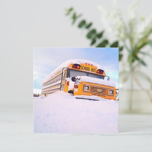 Yellow School Bus (Standing Front)