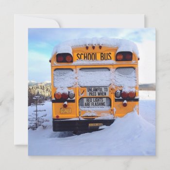 Yellow School Bus by boristudio at Zazzle
