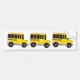 Yellow School Bus Buses Driver Gift Bumper Sticker | Zazzle