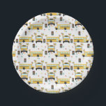 Yellow School Bus Kids Birthday Party Paper Plates<br><div class="desc">A cute hand drawn illustration of a yellow school buses,  traffic lights and balloons. A school bus party theme for boys and girls who love school buses,  trucks,  school or transportation. An ideal children yellow school bus party theme,  simply customize and make it your own!</div>