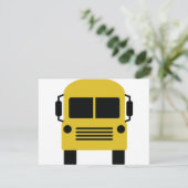 yellow school bus symbol (Standing Front)