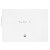 Yellow sea glass cards (Back Horizontal)