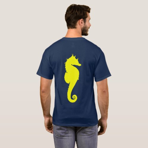 Yellow Seahorse T_Shirt