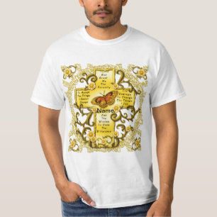 Yellow Serenity Cross T-Shirt