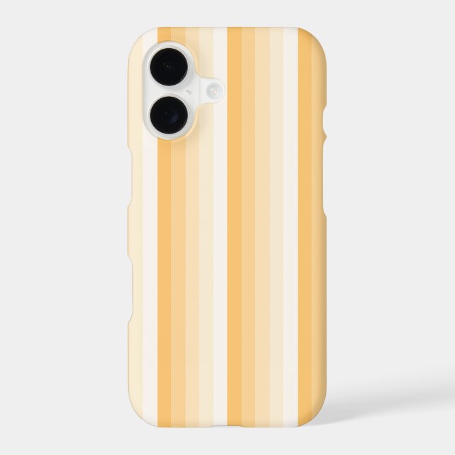 Yellow shadow stripes Case-Mate iPhone case (Back)