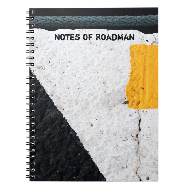 YELLOW SHAPE Notes of Roadman Notebook (Front)