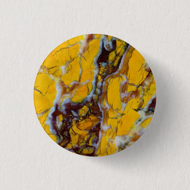 Yellow Shattuckite Button (Front)