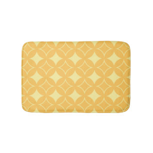 Yellow shippo bath mat