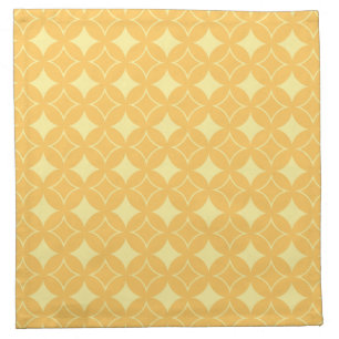 Yellow shippo cloth napkin