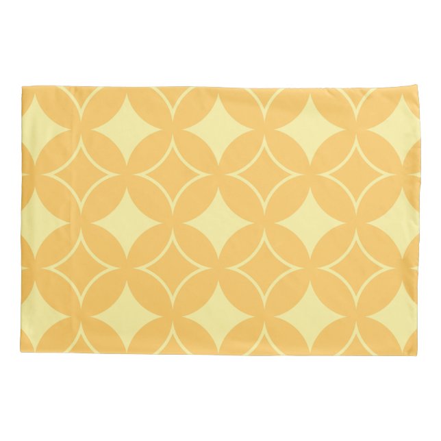 Yellow shippo pillow case (Back)