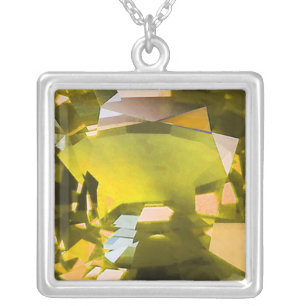 Yellow Silver Plated Necklace