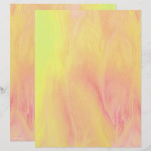 Yellow Skies Scrapbook Paper 2-Sided Page