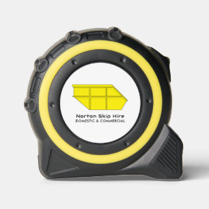 Yellow Skip, Skip/Dumpster Company Tape Measure