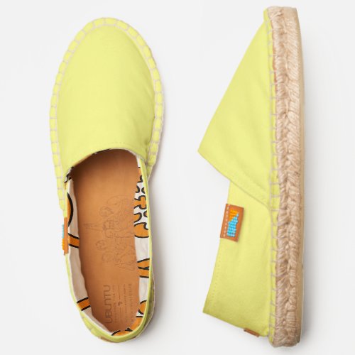 Yellow Slip On  Espadrilles