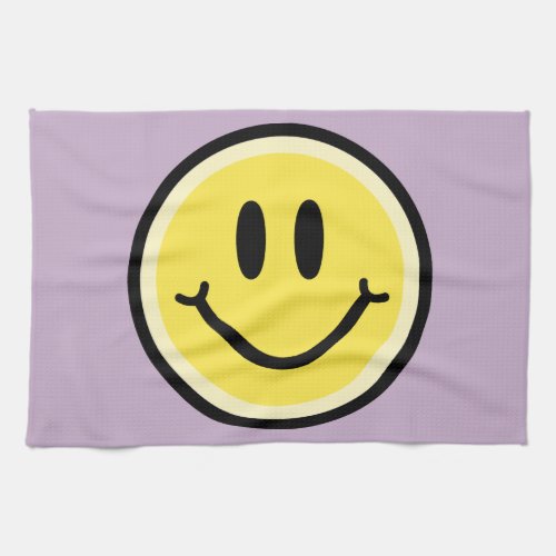 Yellow Smile Kitchen Towel