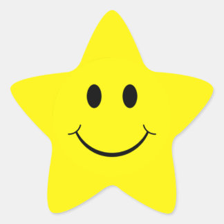 Smiley Stars Stickers | Zazzle