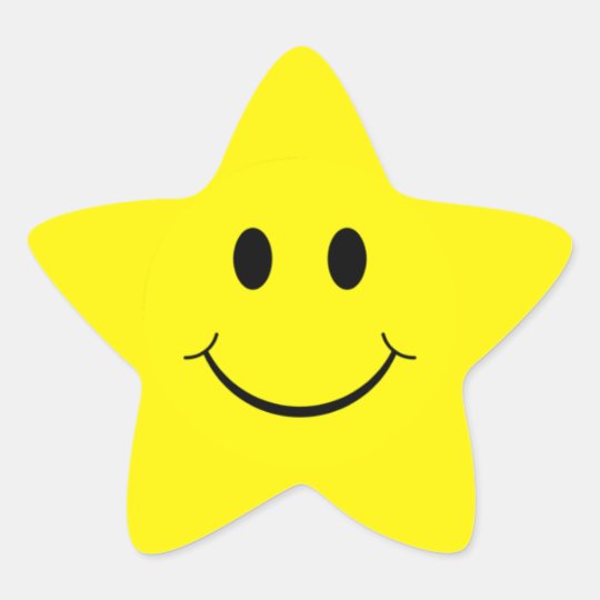 yellow_smiley_face_star_shape_stickers r870db2d351ff4e98b8b183c5d8096e4d_v9w09_8byvr_540