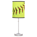 Yellow Softball Ball Table Lamp at Zazzle
