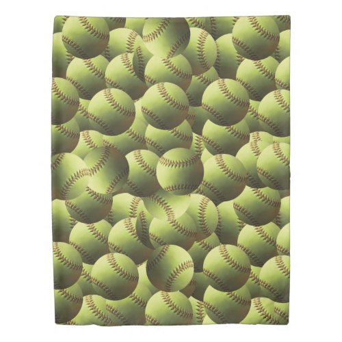 Yellow Softball Full Cover Multiball