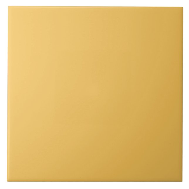 Yellow Solid Color Ceramic Tile (Front)