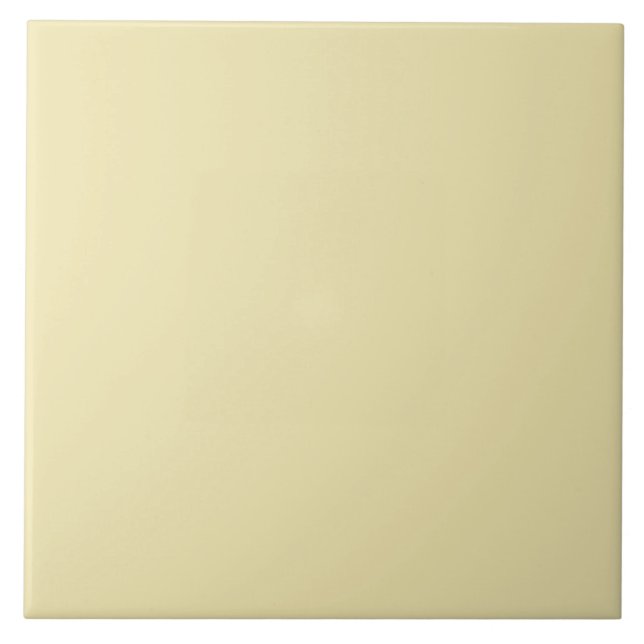 Yellow Solid Color Ceramic Tile (Front)