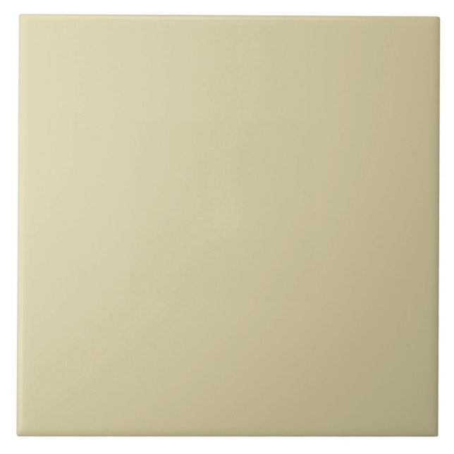 Yellow Solid Color Ceramic Tile (Front)