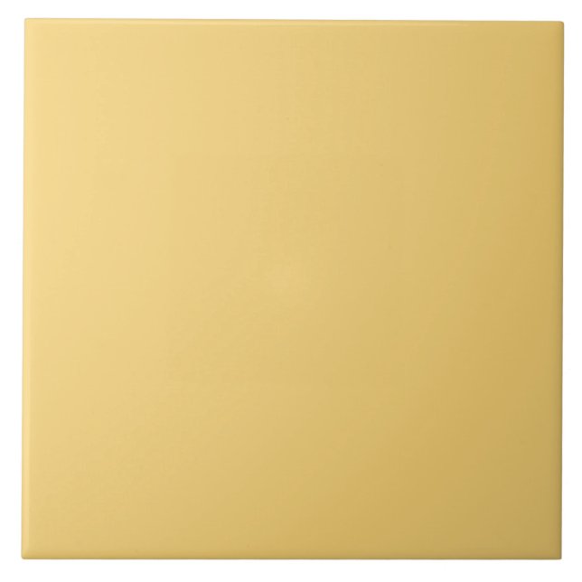Yellow Solid Color Ceramic Tile (Front)
