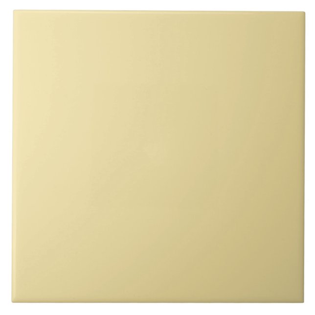 Yellow Solid Color Ceramic Tile (Front)