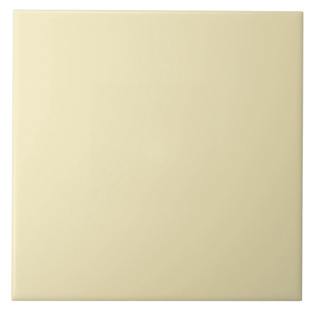 Yellow Solid Color Ceramic Tile (Front)