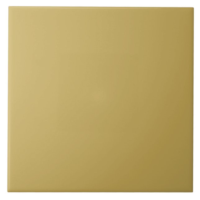 Yellow Solid Color Ceramic Tile (Front)