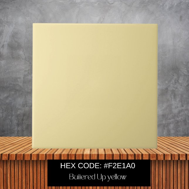 Yellow Solid Color Ceramic Tile (Creator Uploaded)