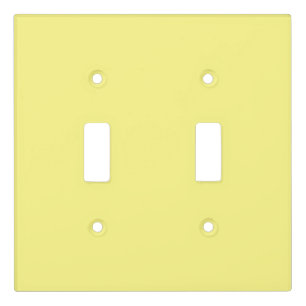 Yellow solid color light-medium, light switch cover