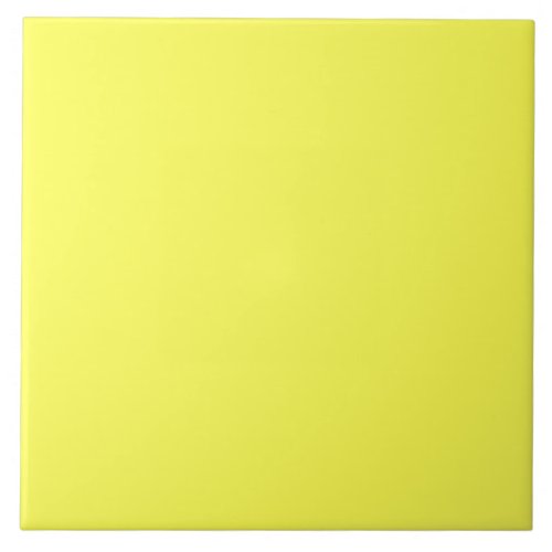 Yellow Solid Color Tile