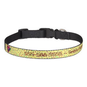 Yellow Sparklels - Dog Collar