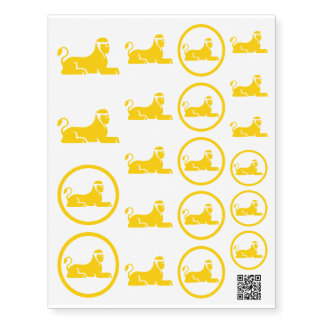 Yellow Sphinx Tattoos