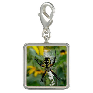 Yellow Spider Charm
