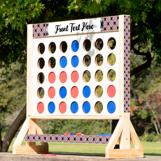 Yellow Spirals by Kenneth Yoncich Fast Four (Lawn)