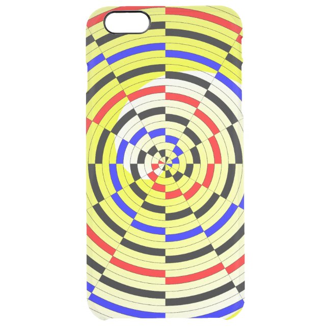 Yellow Spirals by Kenneth Yoncich Uncommon iPhone Case (Back)