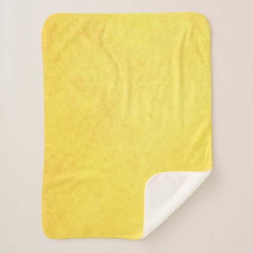 Yellow Splash Sherpa Blanket