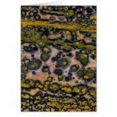 Yellow spotted Ocean Jasper (Front)