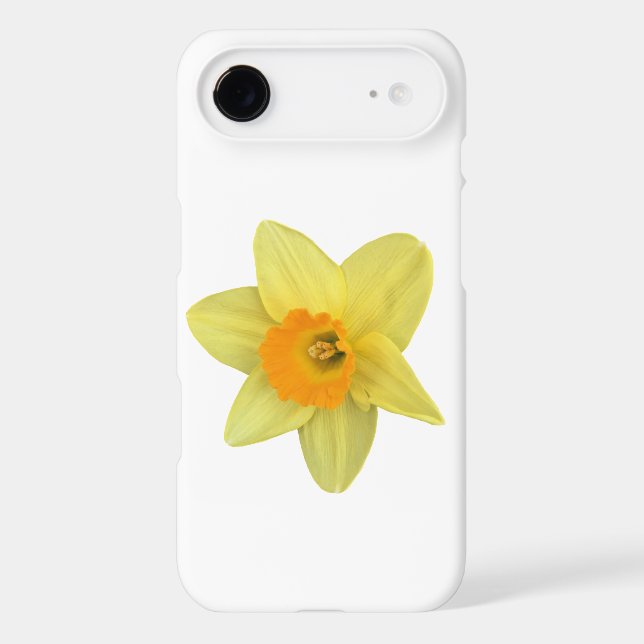Yellow Spring Daffodil Iphone Case (Back)