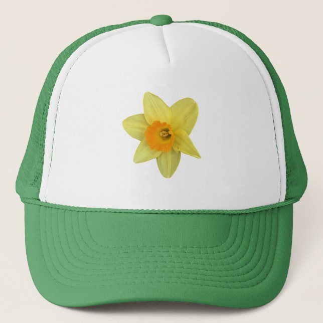 Yellow Spring Daffodil Trucker Hat (Front)
