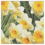 Yellow Spring Daffodils Fabric
