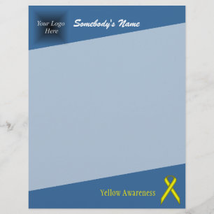 Yellow Standard Ribbon by Kenneth Yoncich