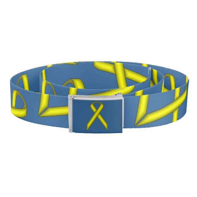 Yellow Standard Ribbon by Kenneth Yoncich Belt (Coil)