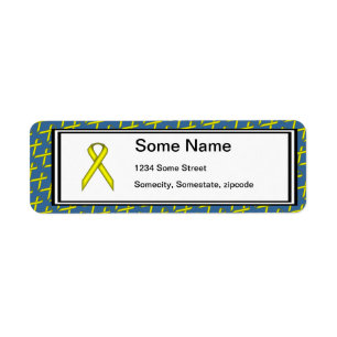 Yellow Standard Ribbon by Kenneth Yoncich Label