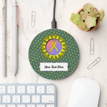 Yellow Standard Ribbon by Kenneth Yoncich Wireless Charger