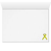 Yellow Standard Ribbon Template by Kenneth Yoncich (Inside Horizontal (Bottom))