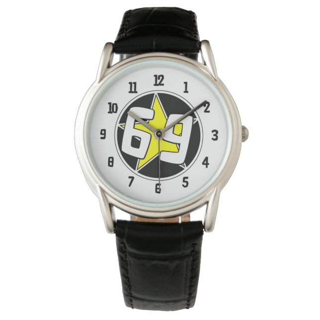 Yellow Star 69  Watch (Front)